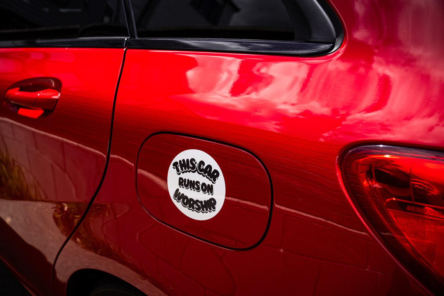 christian sticker car worship vinyl