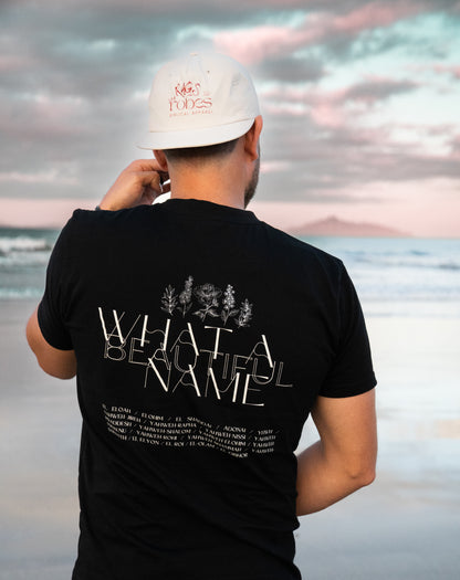 mens christian tee black pocket shirt rags to robes the names of the lord 