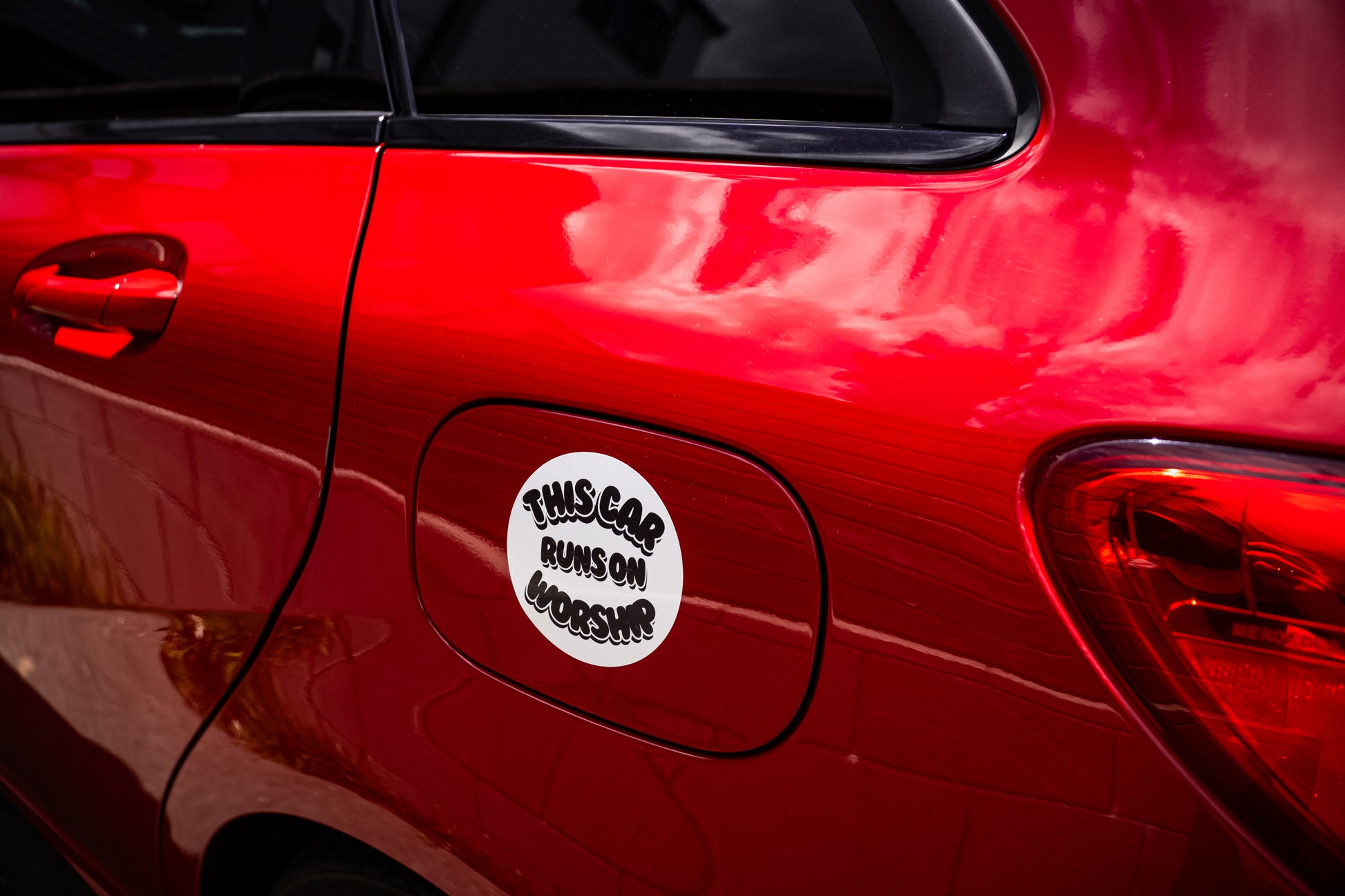 christian sticker car worship vinyl 
