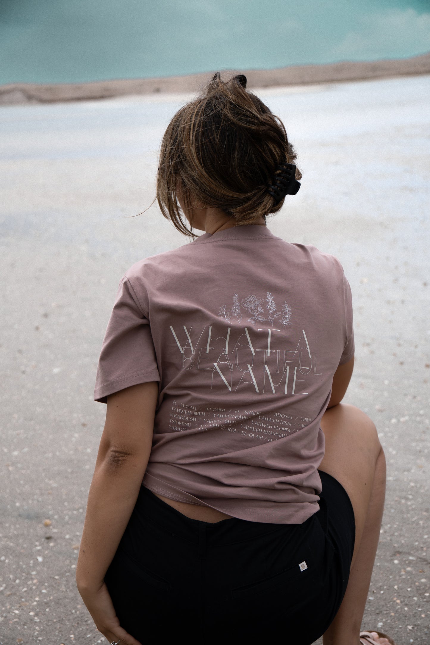 christian women's shirt what a beautiful name jesus god